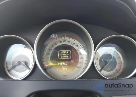 2012 Mercedes-Benz C 250 Luxury/Sport from USA, damaged, VIN WDDGF4HB1CR197485